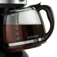 BLACK+DECKER 12Cup* Programmable Coffeemaker, Black/Stainless Steel
