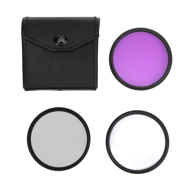 FLD Lens Filter,58mm Optical Glass Lens UV Lens Filter Optical Glass Lens Filter Kit Class Leading Features