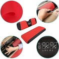 thumbnail image 5 of 10L0L Golf Cart Seat Cover Fits EZGO Yamaha Club Car Precedent DS Rear Seat Golf Cart Accessories - Red Black (XS), 5 of 7