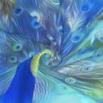 thumbnail image 6 of Disketp Peacock Women Swimsuit Cover Up Short Chiffon Summer Beach Sarong Bikini Wrap Skirt Bathing Suit, 6 of 7