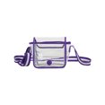 thumbnail image 4 of Eastsport Clear Stadium Cross Body, Purple, 4 of 7