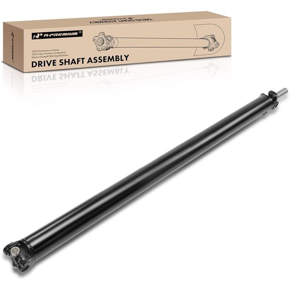 A-Premium Rear Complete Drive Shaft Prop Shaft Driveshaft Assembly Compatible with Chevrolet Silverado 1500, Silverado 1500 Classic & GMC Sierra 1500, Sierra 1500 Classic, RWD, Manual Transmission