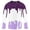 00&Dark Purple598, variant on Kiijoy Boys Long Sleeve Rash Guard Ice-Cream Print Swim Shirt with UPF50 , Sizes 3-14