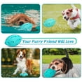thumbnail image 5 of KEINXS Dog Chew Toys for Aggressive Chewers,Squeaky Dog Toys for Large Dogs Medium Breed, Tough Durable Strong Natural Rubber Interactive Ball for Dogs Teething Dog Extreme Chew Toys Indestructible, 5 of 7