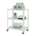 thumbnail image 3 of Trinity  Metal Utility Cart 30x18x36 White, 3 of 5