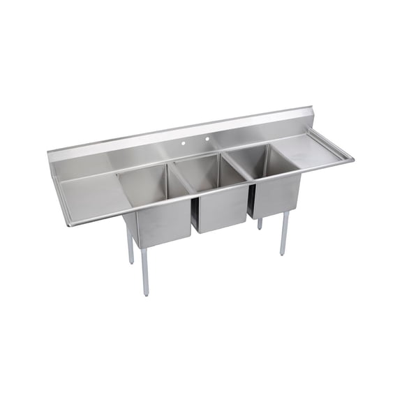 3C Sink, 18X24X12 B, L&R 24 DB, 16/300