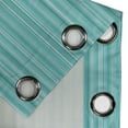 thumbnail image 4 of Ambesonne Aqua Grommet Curtain, Ocean Inspired Blue Lines, 50" x 84", Turquoise Pale Blue, 4 of 6