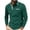 2 Green, variant on Long Sleeve Polo Shirts for Men Smart Casual Golf Shirt with Pocket Button up Designer Polos Plain Colour T-Shirts Regular Fit Sports Tshirts Mens Fashion Office Clothing