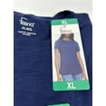 thumbnail image 2 of Felina Women's Slub Jersey Crew Neck Tee Shirt, Blue, 2 of 3