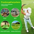 thumbnail image 3 of Tnobhg Telescopic Golf Swing Practice Stick with Non-slip Rubber Handle Ergonomic Grip Golf Swing Trainer Golf Training Aid, 3 of 8