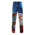 thumbnail image 4 of Hfolob Pants For Men Male Autumn Winter Christmas Home Pants Fully Printed Cordless Pocket Holiday Celebration Pants Outdoor Pants, 4 of 4