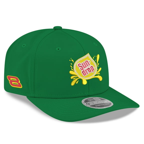 Men's New Era Green Dale Earnhardt Jr. Sun Drop 9SEVENTY Stretch-Snap Hat