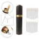 thumbnail image 5 of Estuche de madera para agujas con 24 agujas autoenhebrables para guardar artículos hechos a mano. Agujas Black_Golden, 5 of 9