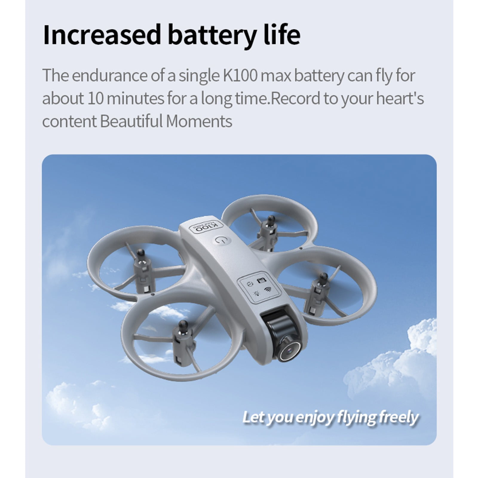 Drone with Drone With Camera,Brushless Motor Drone with WiFi Remote control, 360°stunt roll, One Click Takeoff And Landing, Remote Control Toys Gifts
