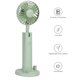thumbnail image 3 of Ventiladores portátiles multifunción con carga USB, miniventilador con espejo, soporte para teléfono, ventiladores pequeños de mano para exteriores, 3 of 10