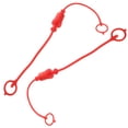 thumbnail image 4 of OUNONA Hydraulic Hose Dust Caps and Plugs Red Plastic for Home 2Sets, 4 of 8