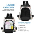 thumbnail image 6 of FORMRS Women's Travel Backpack Purse Anti-Theft Hidden Pockets Casual Shoulder Bag, Red Easter Eggs, 6 of 7