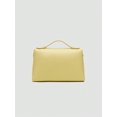 thumbnail image 2 of Rumanland Women's Yellow Top Handle Crossbody Vanity Bag, 2 of 9