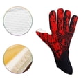 thumbnail image 2 of Guantes de portero de látex gruesos y transpirables, guantes de seguridad antideslizantes para porteros de fútbol, 2 of 10