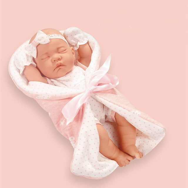 Dvkptbk 12 In Doll Accompanying Interactive Comfort Toy Enamel Doll Doll Soft Rubber Toy