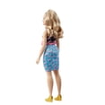 thumbnail image 5 of Barbie Doll, Kids Toys, Blonde with Curvy Body Type, Fashionistas, Girl Power-Print Outfit, Clothes and Accessories Barbie -, 5 of 5