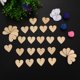 thumbnail image 4 of Delicias para entusiastas de las manualidades, corazones de madera para manualidades, madera rústica duradera y liviana sin terminar, ideal para proyectos de arte de bricolaje, personalice su, 4 of 7