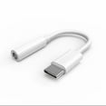 thumbnail image 2 of El adaptador de auriculares tipo C de 3,5 mm es adecuado para el adaptador de audio tipo C con control por cable para escuchar música de Huawei y Xiaomi, 2 of 3