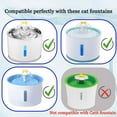 thumbnail image 5 of Cat Water Fountain Filters, Activated Carbon For Fresh Water, Replacement Filters For Pet Health, Triple Filtration System, 12Pcs Fountain Compatibility, Easy To Maintain Water, 5 of 5