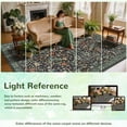 thumbnail image 2 of Bleum Cade 8'x10' Dark Floral Area Rug for Living Room, Vintage Boho Washable Low Pile Rug, Distressed Retro Ultra Soft Non Slip Durable Large Carpet for Bedroom Dining Room Home Decor, 2 of 10