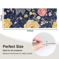 thumbnail image 5 of Pioneer Flower Floral Print Pattern Kitchen Rug Mat,Kitchen Runner Rugs Non Skid Washable,Decorative Kitchen Floor Mats for Kitchen,Sink,Laundry,17"X47", 5 of 5