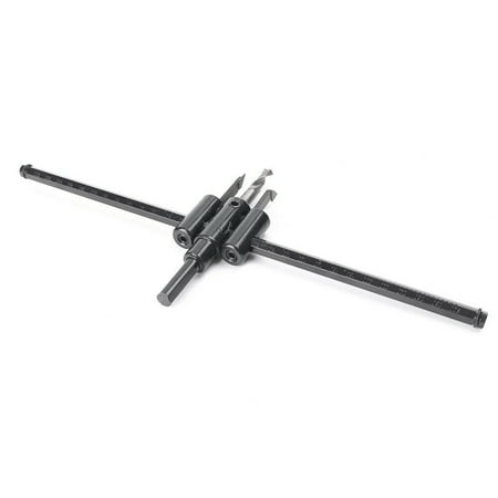 

1 Set Adjustable Circle Cutter Alloy Circle Cutter Kit Hole Saw Drill Bit DIY Handy Tool With 2 Changable Centre Bits