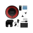 thumbnail image 2 of PureClean PUCRC95 Automatic Programmable Robot Vacuum Home Cleaning System, Red, 2 of 8