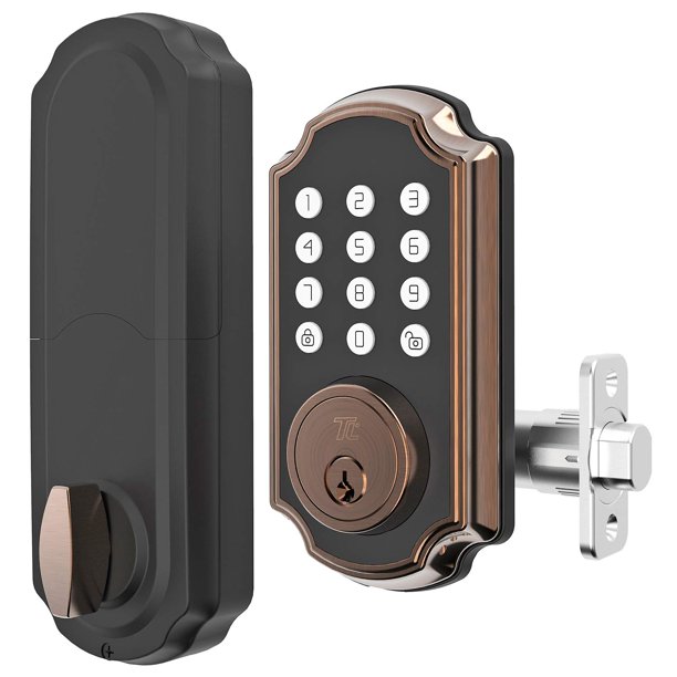 TURBOLOCK TL116 Digital Deadbolt Lock with Keypad, Voice Prompts