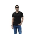 thumbnail image 2 of Iceglad Men's Knit Polo Shirts Cotton Short Sleeve Casual Collared Vintage Shirts Classic Fit Soft Shirts, 2 of 13