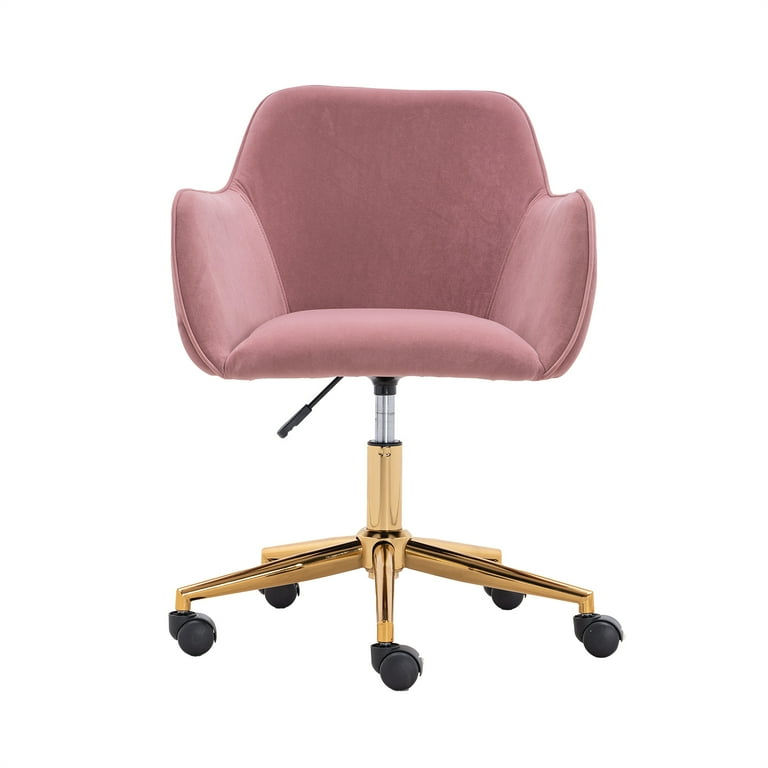 Swivel Velvet Chair Vanity Makeup Chair Home Office Desk Chair
