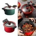 3.5L Pressure Cooker Soup Meat Pot Rice Cooker Gas Stove Micro Pressure