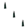 thumbnail image 3 of Llavero encantos Injueey 28 piezas borlas decoración DIY verde militar, 3 of 6