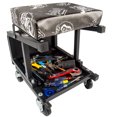Gas Monkey Garage Mechanic Creeper Seat and Stool Combo 5 Rolling