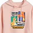 thumbnail image 3 of Pokémon - Dragonite Charizard Prepare For Battle - Juniors Cropped Pullover Hoodie, 3 of 5