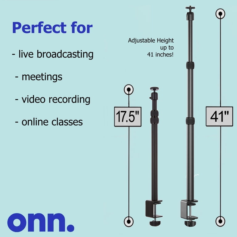 onn Clamp Mount Desk Stand with 14" Accessory Arm photo 3
