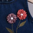 thumbnail image 6 of Beautyzll 1-8Y Toddler Girls Casual Demin Dresses Baby Kids Sleeveless Onesies Jeans Dress Princess Sundress A-Line Skirt, 6 of 9