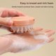 thumbnail image 2 of Silicone Scalp Massager Brush for Wet and Dry Use, Gentle Shampoo Hair Washing Tool Pink, 2 of 4