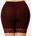 thumbnail image 3 of Douhoow Plus Size Safety Shorts Women Lace High Stretch Safety Pants Seamless Under Shorts XL-4XL, 3 of 7