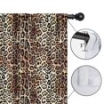 thumbnail image 4 of Blackout Kids Curtains,Brown and Black Leopard Print Childrens Insulated Curtains Set Of 2,Bedroom Essentials,Toddler Room Decor 42"x84", 4 of 5