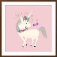thumbnail image 2 of Art.com I Believe in You Unicorn Art Print by Heather Rosas, Brown Frame Wall Art, 29" x 29", 2 of 5