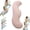 Pink, variant on Pea Pod Body Pillow for Side Sleeper, Ergonomic Pillows with Cooling Fabric & Removable Pillowcase, Effectively Supports Legs, Back