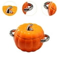 thumbnail image 6 of Baoblaze Ceramic Stew Pot Easy to Clean Soup Pot Pumpkin Casserole Pot Dessert Salad Bowl Orange, 6 of 8