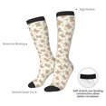 thumbnail image 4 of Naloa Kawaii Bear Thigh High Socks Extra Long Stretchy Sock Women Over Knee High Opaque Stocking Daily Wear, 4 of 6