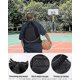 thumbnail image 2 of Boys Drawstring Basketball Backpack, Foldable Football Backpack Gym Bag, Large Capacity Football Backpack, Ball Net with Storage, 2 of 5