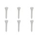 thumbnail image 5 of Juego de 50 soportes para tees de golf de madera de arce blanca con base de bola larga para deportes al aire libre, 54 mm/2,13 pulgadas, 5 of 9
